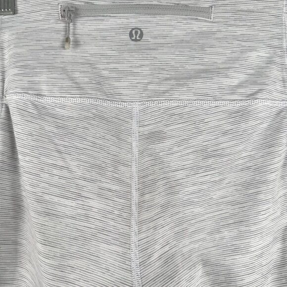 Lululemon Run With The Sun Crop Leggings Size 10 Wee Are From‎ Space PT-2512 - Picture 6 of 10